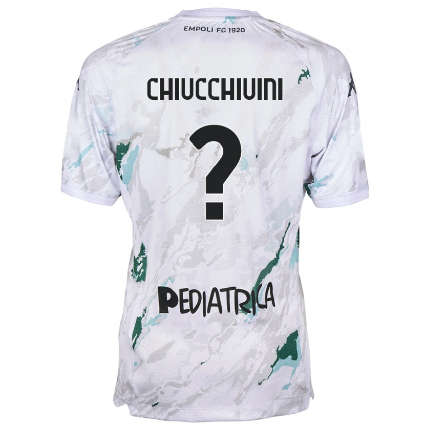 Danxen Hombre Camiseta Lorenzo Chiucchiuini #0 Gris 2ª Equipación 2024/25 La Camisa México