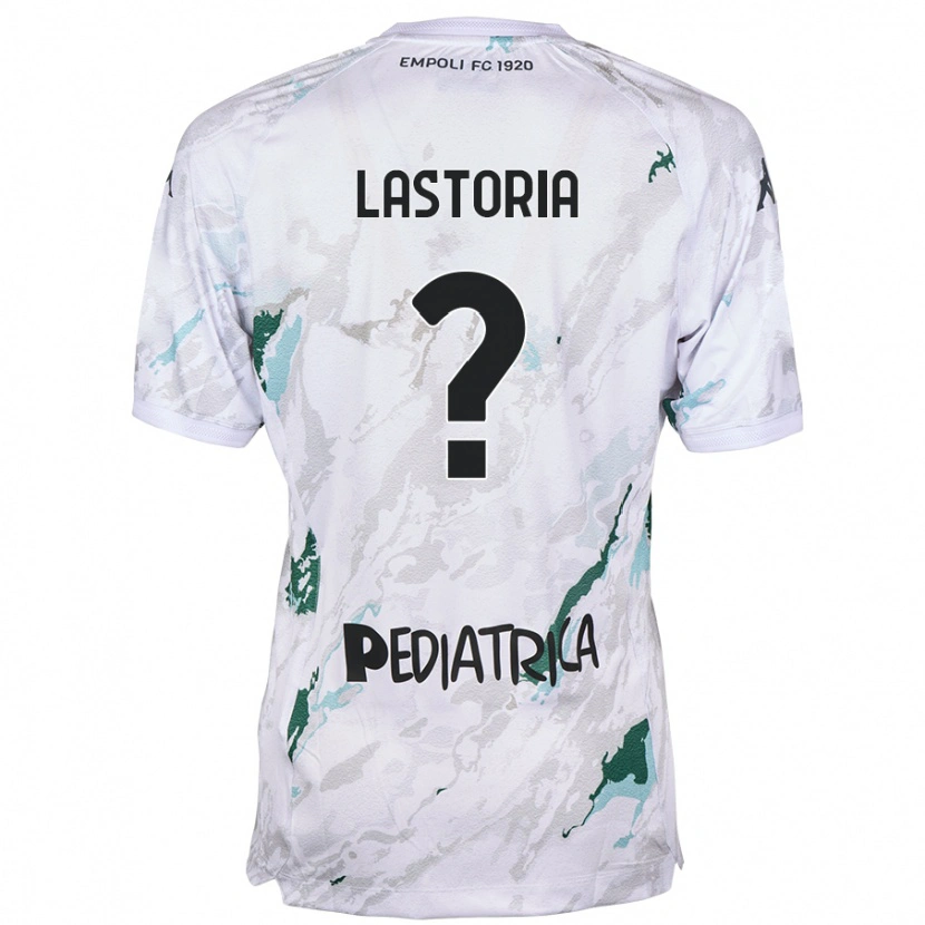 Danxen Hombre Camiseta Tommaso Lastoria #0 Gris 2ª Equipación 2024/25 La Camisa México