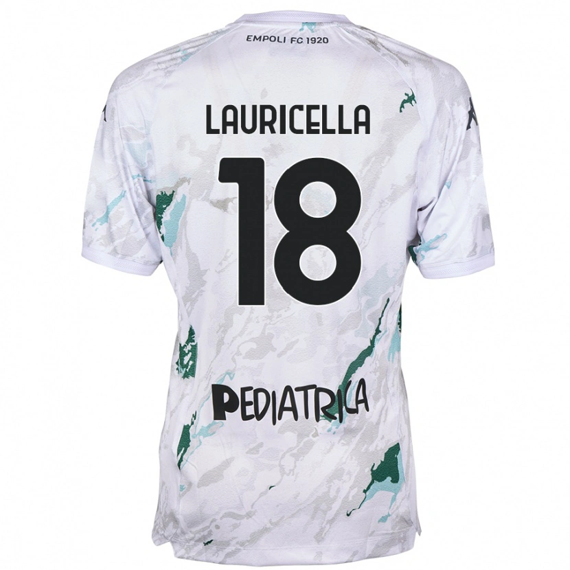 Danxen Hombre Camiseta Giovanni Lauricella #18 Gris 2ª Equipación 2024/25 La Camisa México