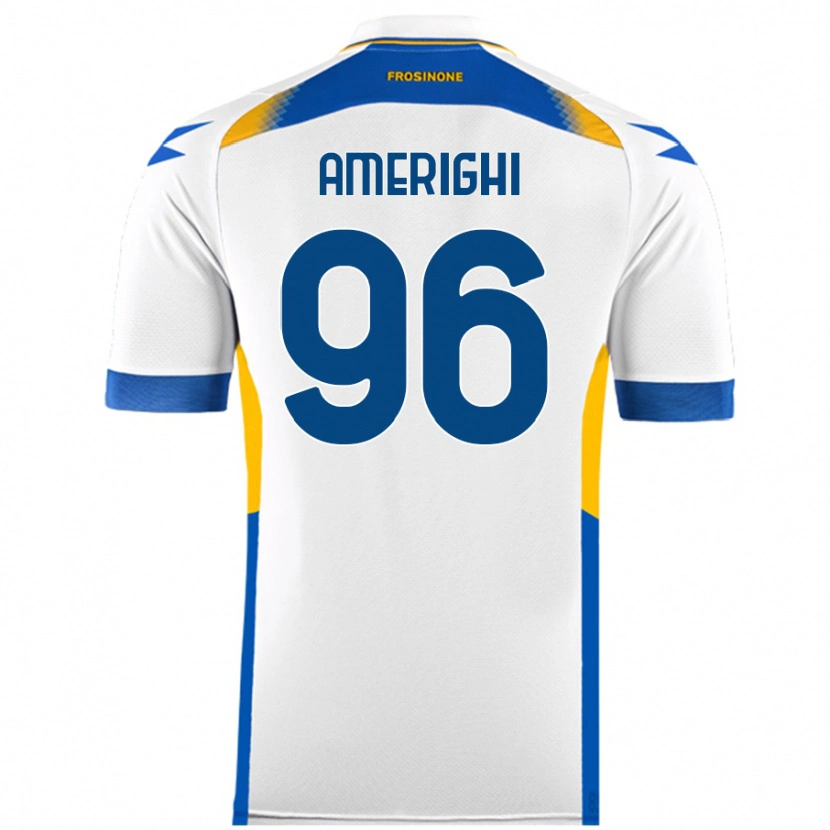 Danxen Hombre Camiseta Igor Amerighi #96 Blanco 2ª Equipación 2024/25 La Camisa México