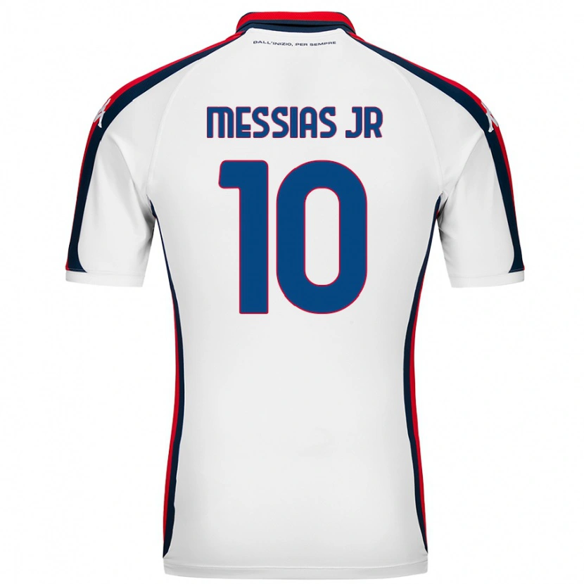Danxen Hombre Camiseta Junior Messias #10 Blanco 2ª Equipación 2024/25 La Camisa México