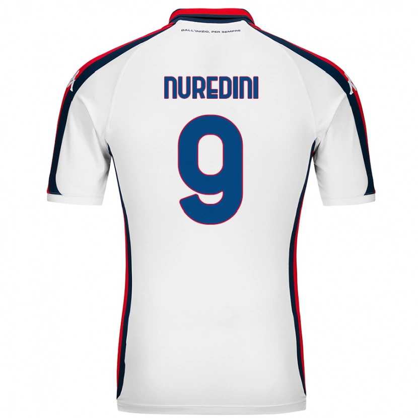 Danxen Hombre Camiseta Joi Nuredini #9 Blanco 2ª Equipación 2024/25 La Camisa México