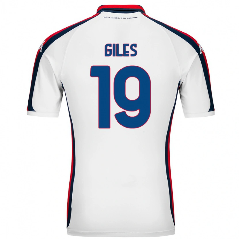 Danxen Hombre Camiseta Heidi Giles #19 Blanco 2ª Equipación 2024/25 La Camisa México