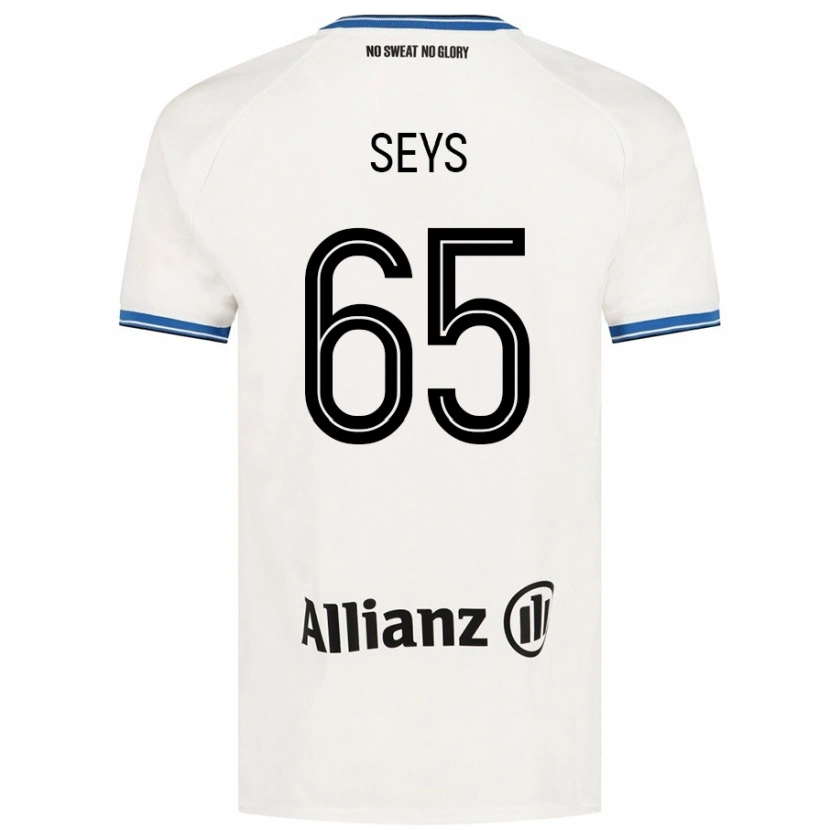 Danxen Hombre Camiseta Joaquin Seys #65 Blanco 2ª Equipación 2024/25 La Camisa México