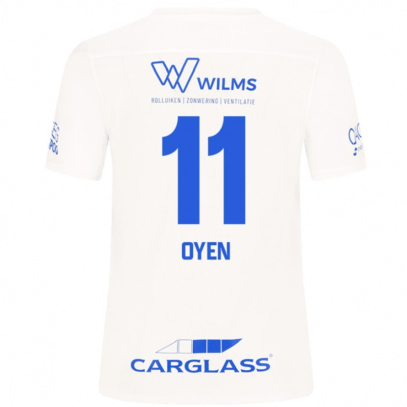 Danxen Hombre Camiseta Luca Oyen #11 Blanco 2ª Equipación 2024/25 La Camisa México