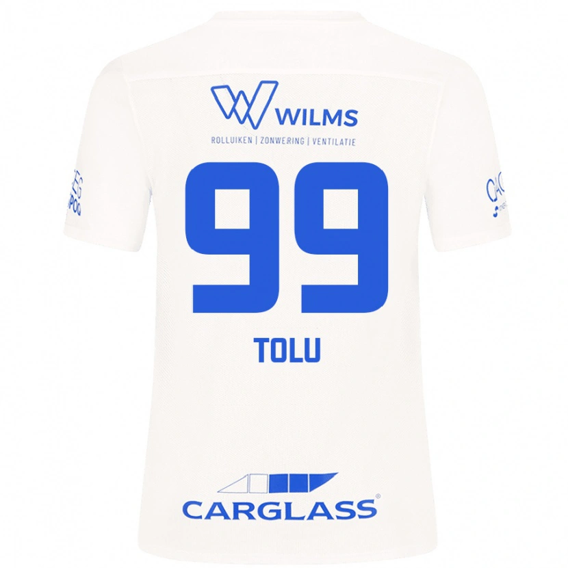 Danxen Hombre Camiseta Tolu Arokodare #99 Blanco 2ª Equipación 2024/25 La Camisa México