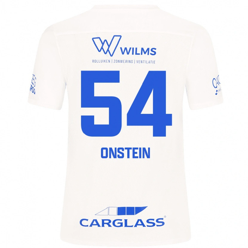 Danxen Hombre Camiseta Juwensley Onstein #54 Blanco 2ª Equipación 2024/25 La Camisa México