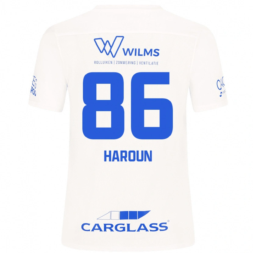 Danxen Hombre Camiseta Kenan Haroun #86 Blanco 2ª Equipación 2024/25 La Camisa México