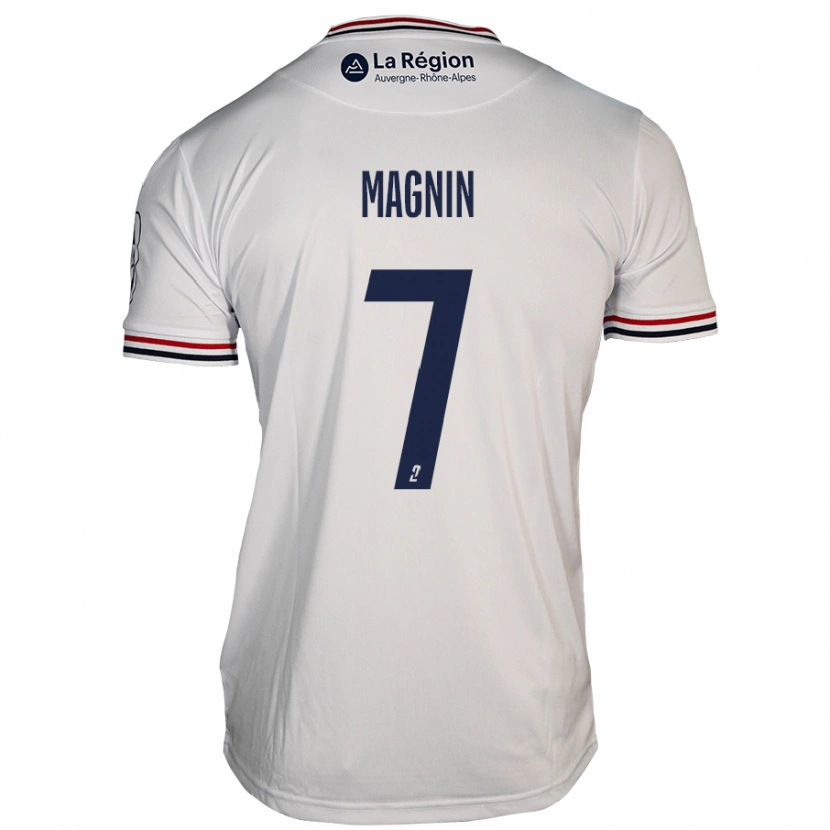 Danxen Hombre Camiseta Yohann Magnin #7 Blanco 2ª Equipación 2024/25 La Camisa México
