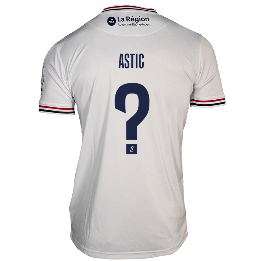 Danxen Hombre Camiseta Julien Astic #0 Blanco 2ª Equipación 2024/25 La Camisa México