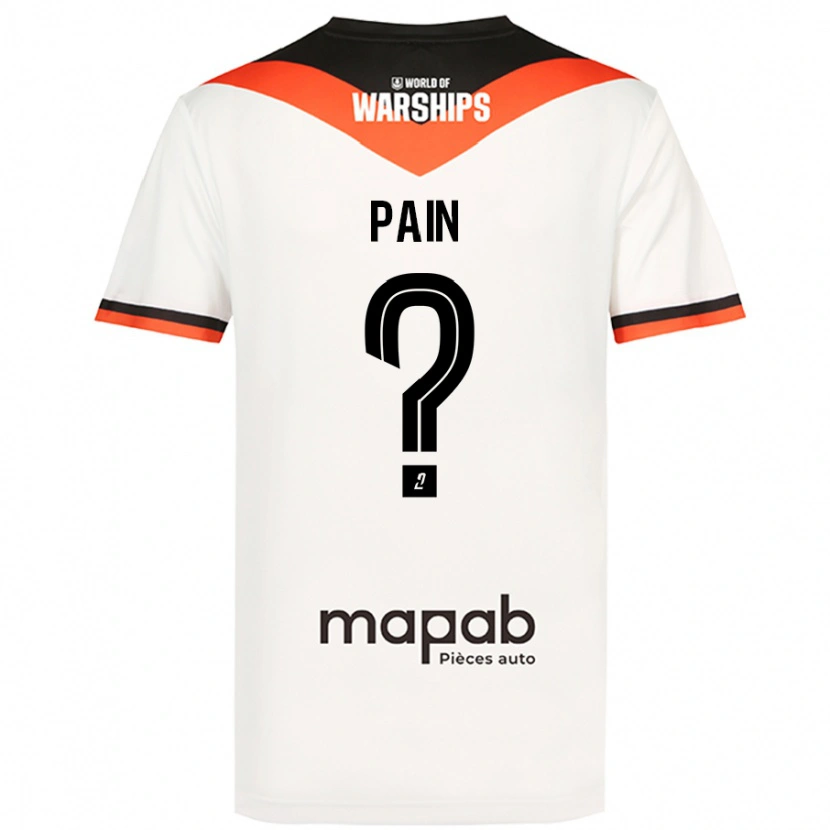 Danxen Hombre Camiseta Ilan Pain #0 Blanco 2ª Equipación 2024/25 La Camisa México