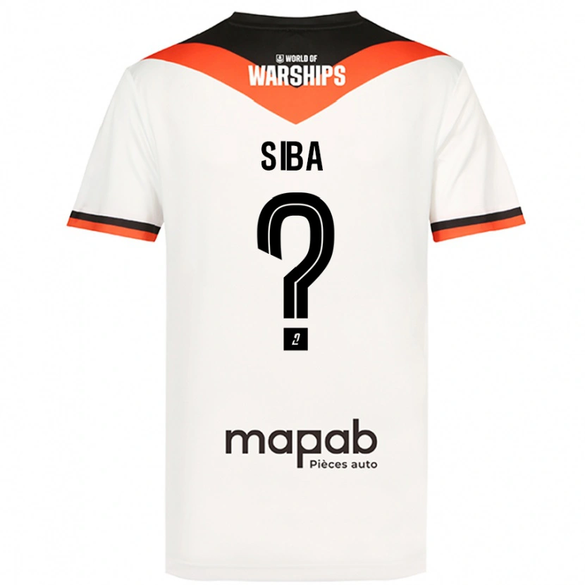 Danxen Hombre Camiseta Stevan Siba #0 Blanco 2ª Equipación 2024/25 La Camisa México