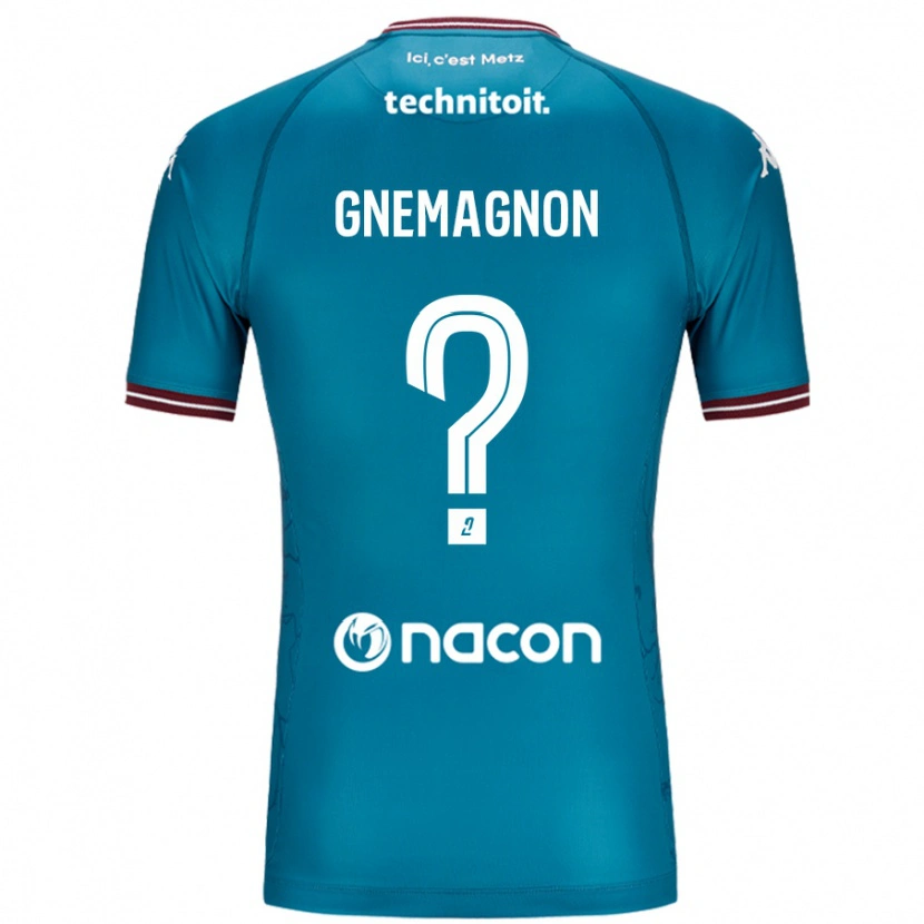 Danxen Hombre Camiseta Mahi Gnemagnon #0 Azul Petróleo 2ª Equipación 2024/25 La Camisa México