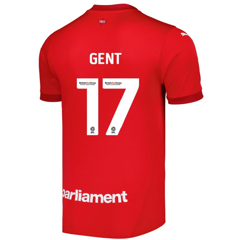 Danxen Mujer Camiseta Georgie Gent #17 Rojo 1ª Equipación 2024/25 La Camisa México