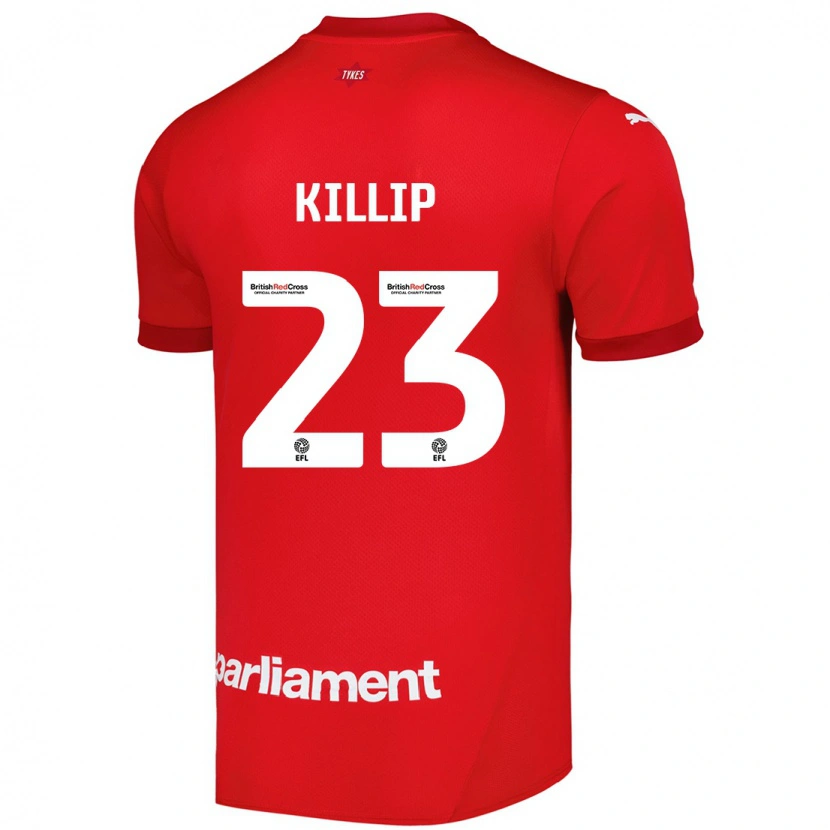 Danxen Mujer Camiseta Ben Killip #23 Rojo 1ª Equipación 2024/25 La Camisa México