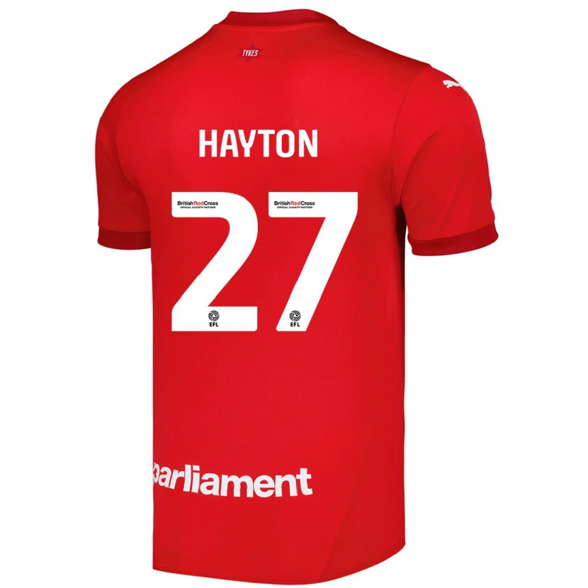 Danxen Mujer Camiseta Adam Hayton #27 Rojo 1ª Equipación 2024/25 La Camisa México