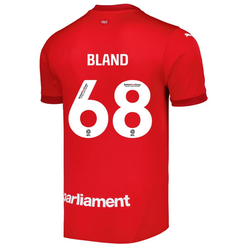 Danxen Mujer Camiseta Jonathan Bland #68 Rojo 1ª Equipación 2024/25 La Camisa México