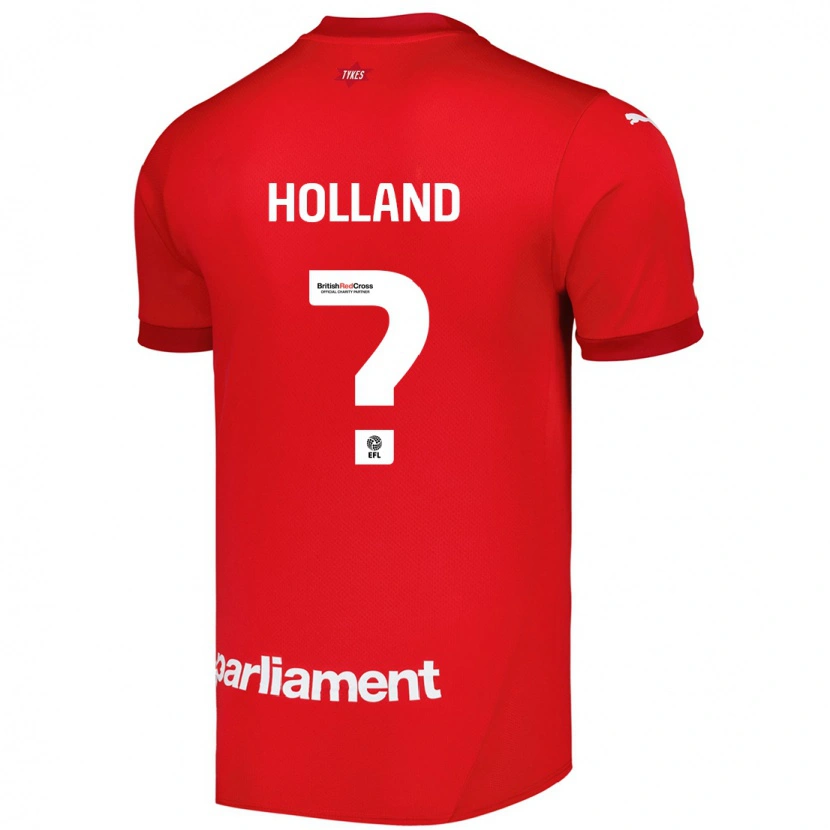 Danxen Mujer Camiseta Eliza Holland #0 Rojo 1ª Equipación 2024/25 La Camisa México