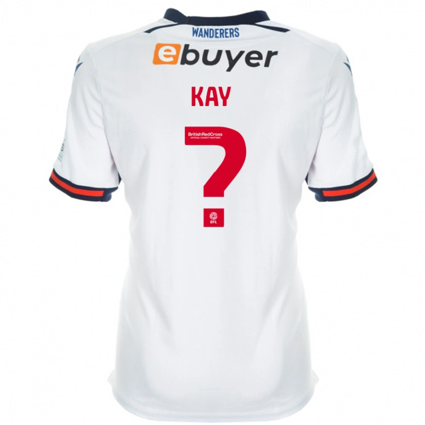 Danxen Mujer Camiseta Molly Kay #0 Blanco 1ª Equipación 2024/25 La Camisa México