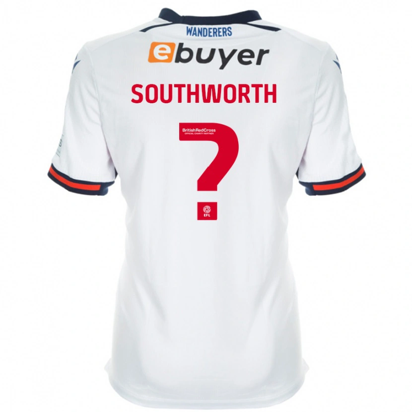 Danxen Mujer Camiseta Ellie Southworth #0 Blanco 1ª Equipación 2024/25 La Camisa México
