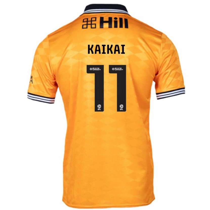 Danxen Mujer Camiseta Sullay Kaikai #11 Naranja 1ª Equipación 2024/25 La Camisa México