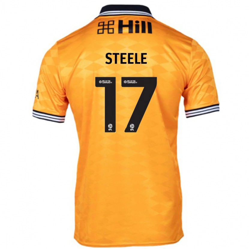 Danxen Mujer Camiseta Fran Steele #17 Naranja 1ª Equipación 2024/25 La Camisa México