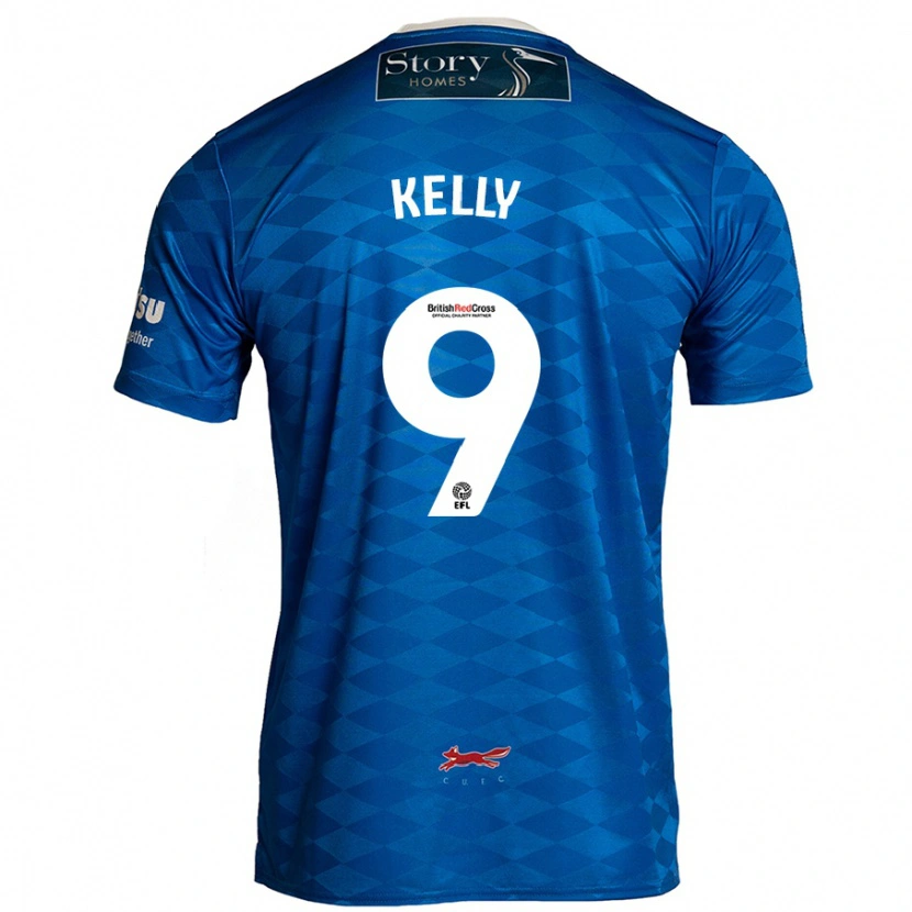 Danxen Mujer Camiseta Georgie Kelly #9 Azul 1ª Equipación 2024/25 La Camisa México
