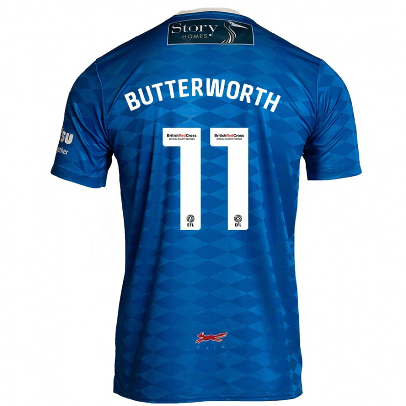 Danxen Mujer Camiseta Daniel Butterworth #11 Azul 1ª Equipación 2024/25 La Camisa México