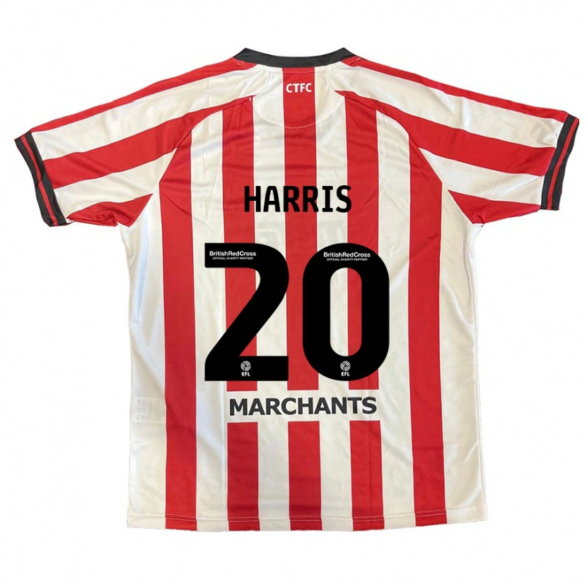 Danxen Mujer Camiseta Max Harris #20 Rojo Blanco 1ª Equipación 2024/25 La Camisa México