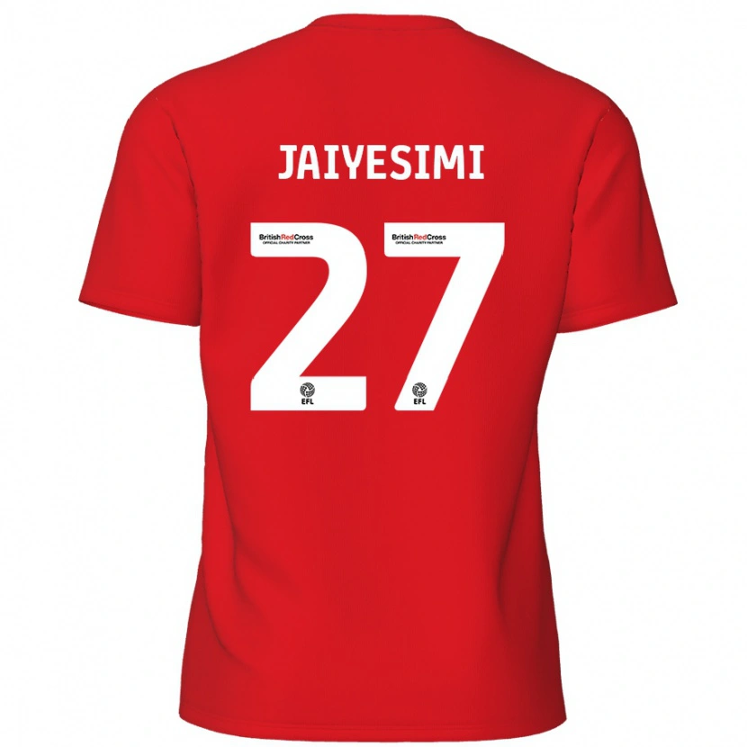 Danxen Mujer Camiseta Diallang Jaiyesimi #27 Rojo 1ª Equipación 2024/25 La Camisa México