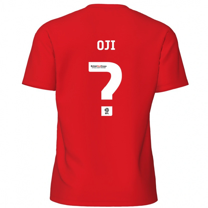 Danxen Mujer Camiseta Uko Oji #0 Rojo 1ª Equipación 2024/25 La Camisa México