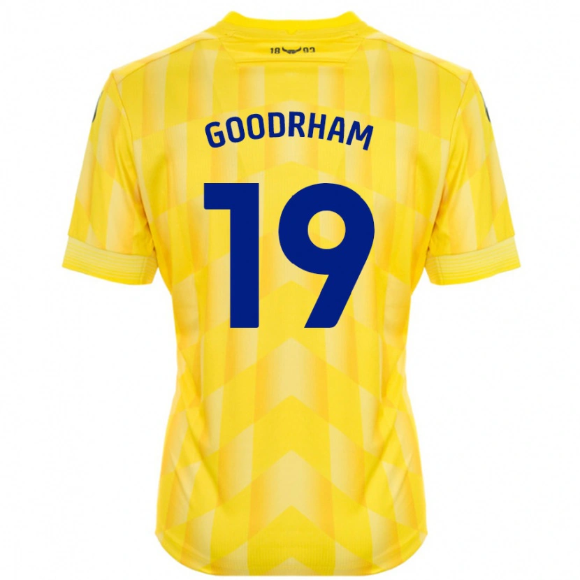 Danxen Mujer Camiseta Tyler Goodrham #19 Amarillo 1ª Equipación 2024/25 La Camisa México
