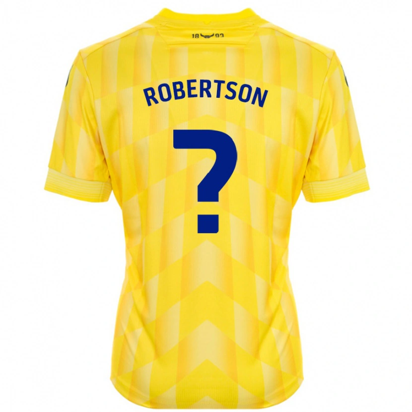 Danxen Mujer Camiseta Maddie Robertson #0 Amarillo 1ª Equipación 2024/25 La Camisa México