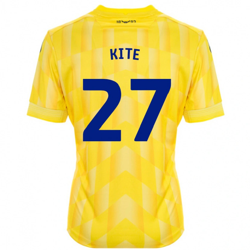 Danxen Mujer Camiseta Rose Kite #27 Amarillo 1ª Equipación 2024/25 La Camisa México