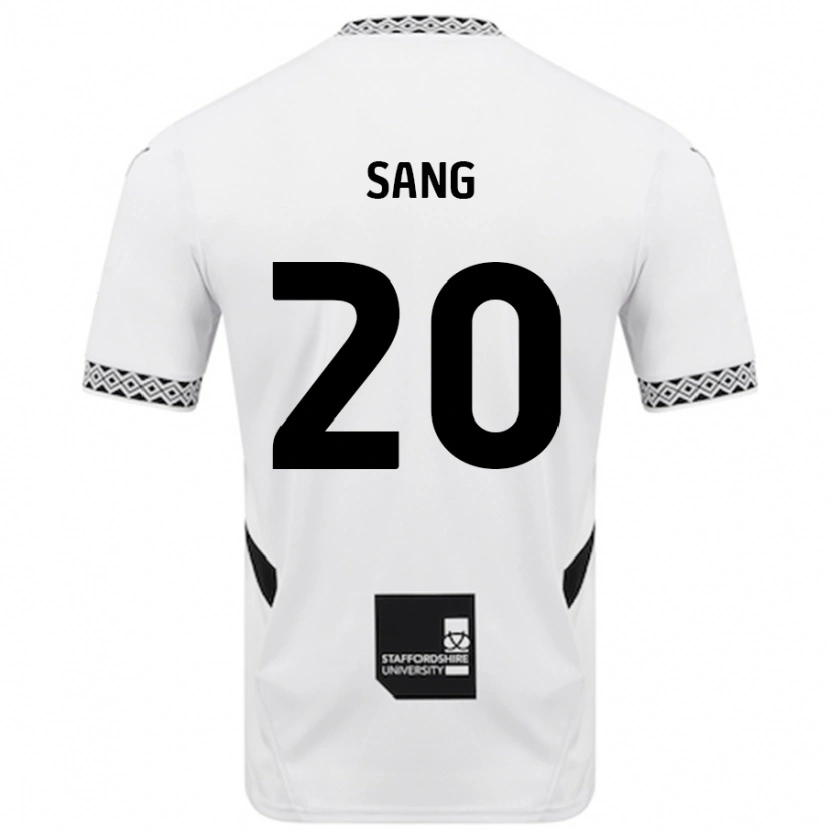 Danxen Mujer Camiseta Tom Sang #20 Blanco 1ª Equipación 2024/25 La Camisa México
