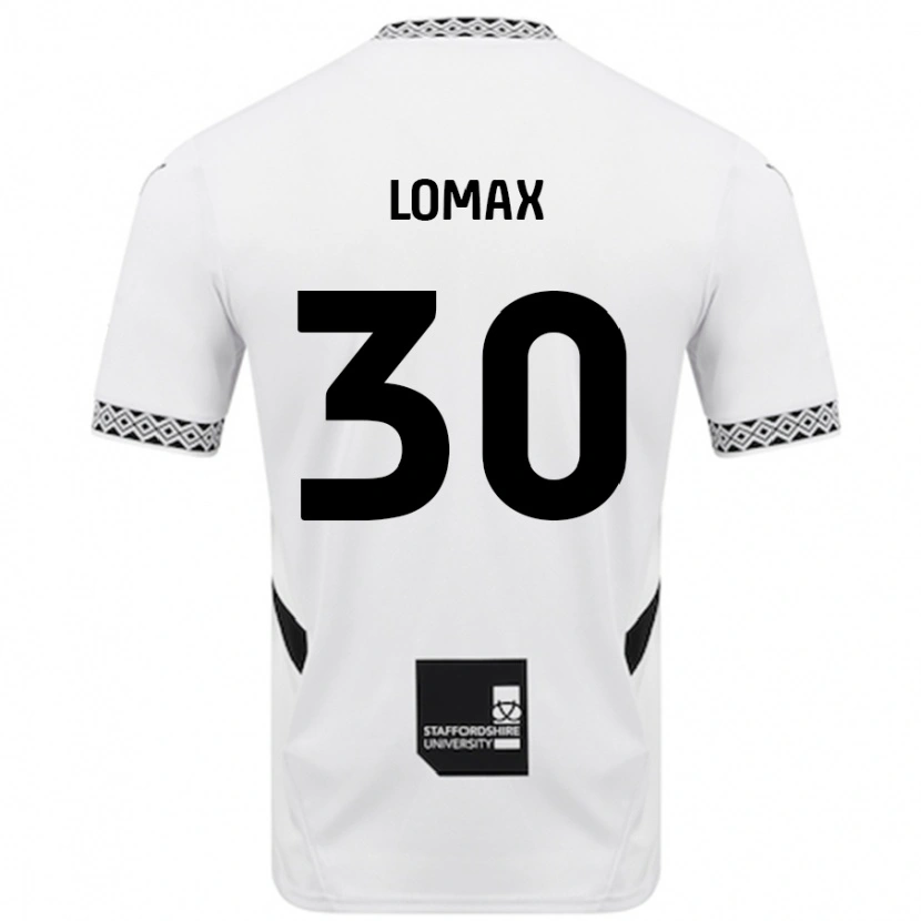 Danxen Mujer Camiseta Ben Lomax #30 Blanco 1ª Equipación 2024/25 La Camisa México