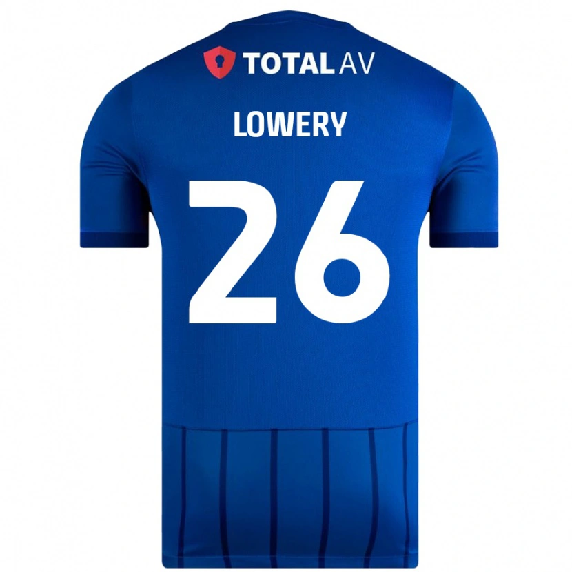 Danxen Mujer Camiseta Tom Lowery #26 Azul 1ª Equipación 2024/25 La Camisa México