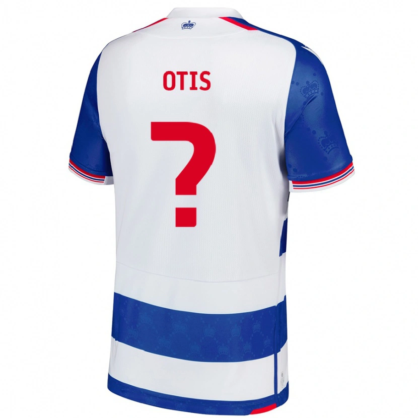 Danxen Mujer Camiseta Lewis Otis #0 Azul Blanco 1ª Equipación 2024/25 La Camisa México