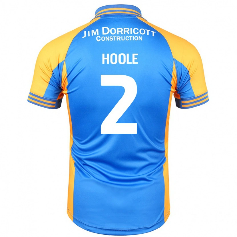 Danxen Mujer Camiseta Luca Hoole #2 Azul Ámbar 1ª Equipación 2024/25 La Camisa México