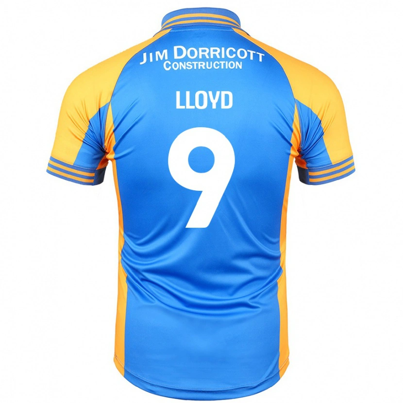 Danxen Mujer Camiseta George Lloyd #9 Azul Ámbar 1ª Equipación 2024/25 La Camisa México