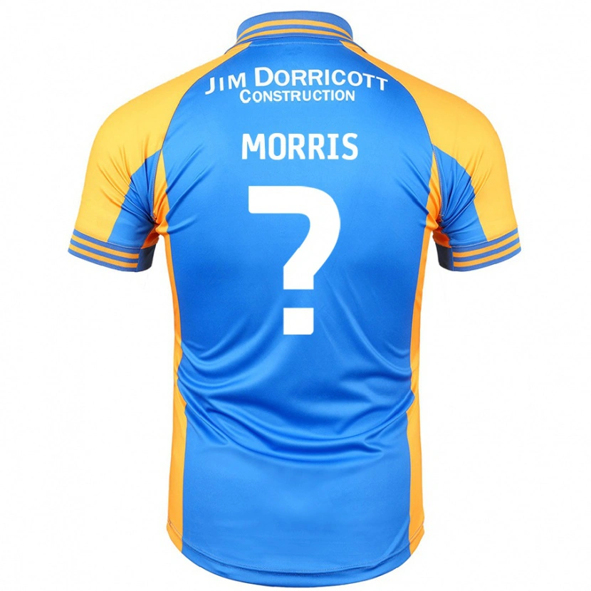 Danxen Mujer Camiseta Cammron Morris #0 Azul Ámbar 1ª Equipación 2024/25 La Camisa México