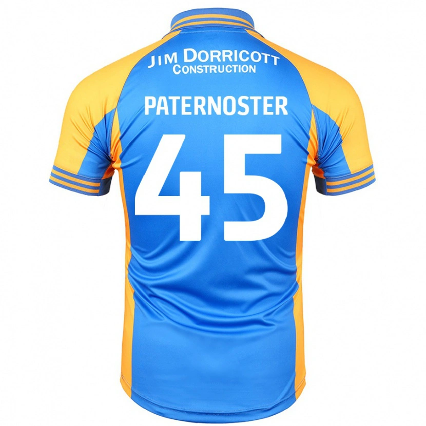 Danxen Mujer Camiseta Vladimir Paternoster #45 Azul Ámbar 1ª Equipación 2024/25 La Camisa México