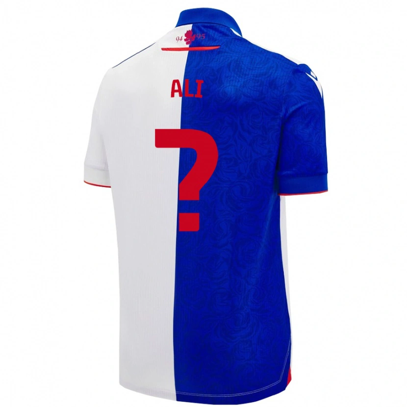 Danxen Mujer Camiseta Kameron Ali #0 Azul Cielo Blanco 1ª Equipación 2024/25 La Camisa México