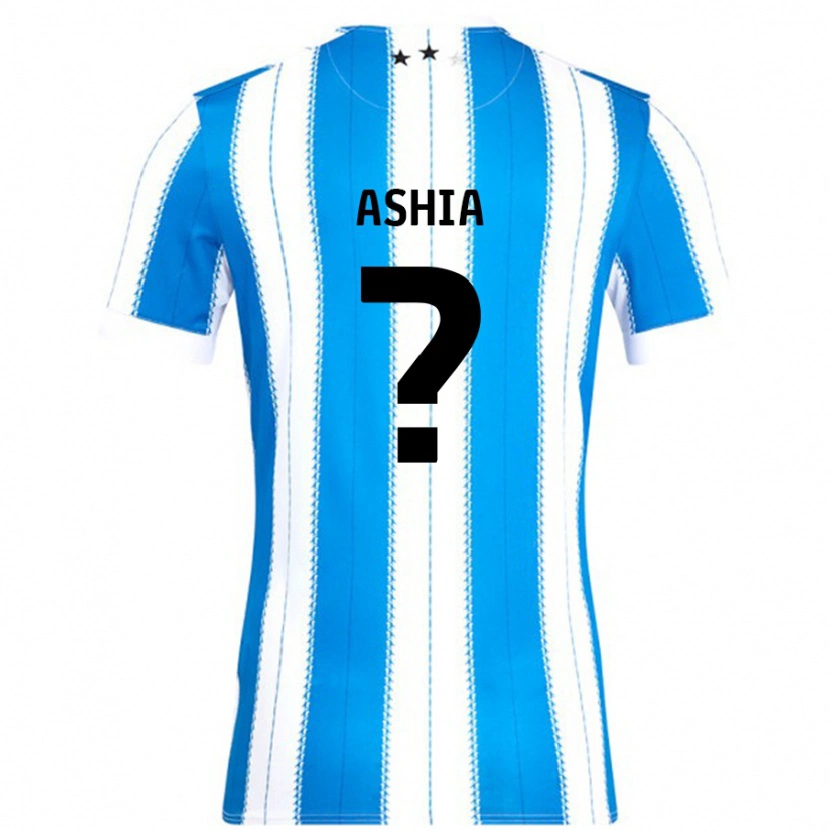 Danxen Mujer Camiseta Cameron Ashia #0 Azul Blanco 1ª Equipación 2024/25 La Camisa México