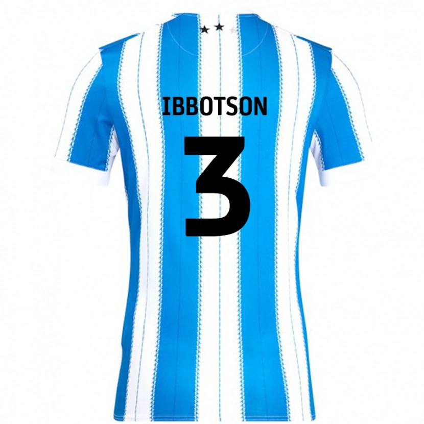 Danxen Mujer Camiseta Beth Ibbotson #3 Azul Blanco 1ª Equipación 2024/25 La Camisa México