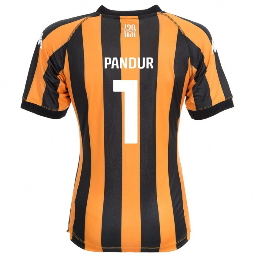 Danxen Mujer Camiseta Ivor Pandur #1 Negro Ámbar 1ª Equipación 2024/25 La Camisa México