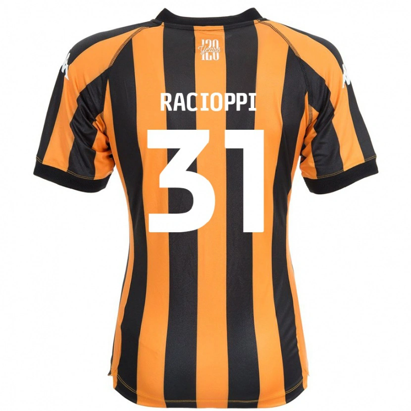 Danxen Mujer Camiseta Anthony Racioppi #31 Negro Ámbar 1ª Equipación 2024/25 La Camisa México