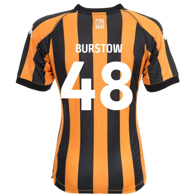Danxen Mujer Camiseta Mason Burstow #48 Negro Ámbar 1ª Equipación 2024/25 La Camisa México