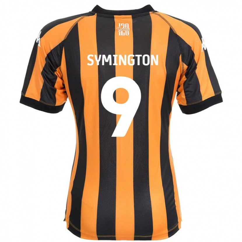 Danxen Mujer Camiseta Jo Symington #9 Negro Ámbar 1ª Equipación 2024/25 La Camisa México