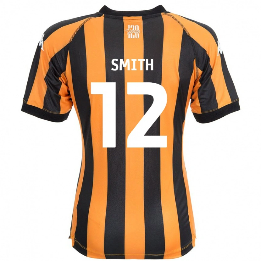 Danxen Mujer Camiseta Emily Smith #12 Negro Ámbar 1ª Equipación 2024/25 La Camisa México